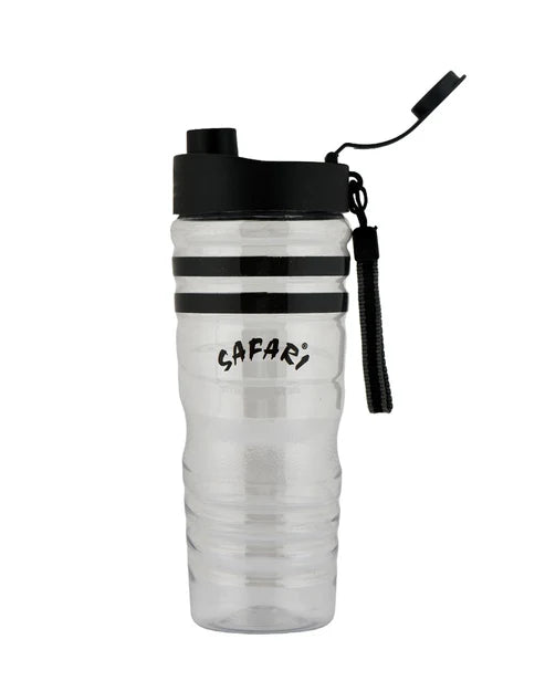Black Flipper Water Bottle 1000ml BPA-Free reusable plastic sports bottle flip lid
