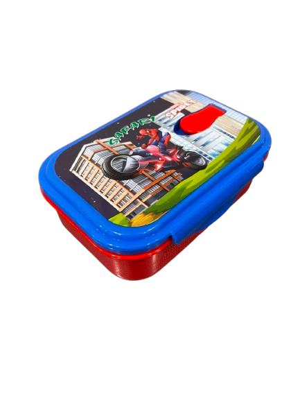 Cobalt Blue and Red GenZ Lunch Box