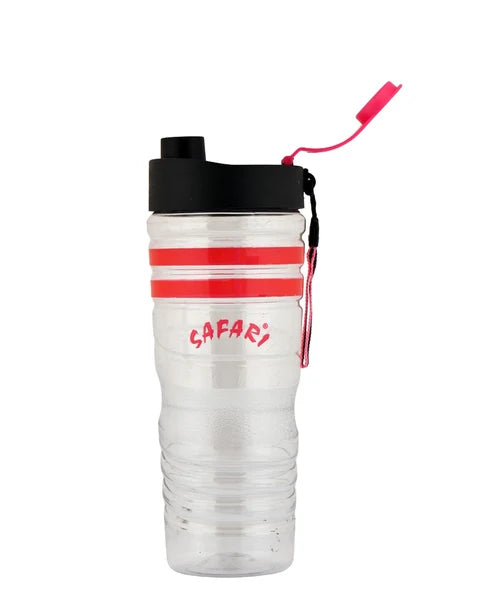 Red Flipper Water Bottle 1000ml BPA-Free reusable plastic sports bottle flip lid