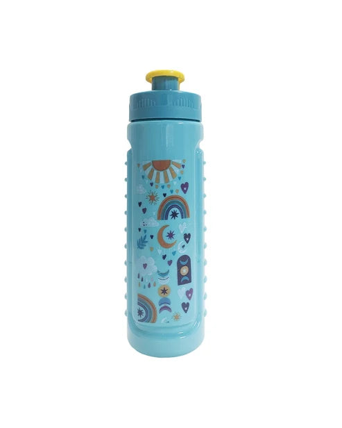 Sea Green 750ml Rainbow Kids Water Bottle – BPA-Free Plastic Bottle