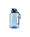 1250ml blue sports water bottle with handle, BPA-free reusable plastic water bottle for gym, office and travel